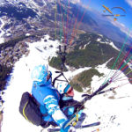 Vallée de meribel parapente
